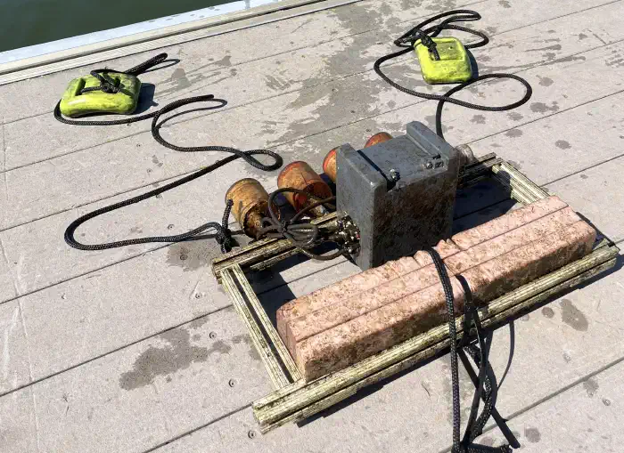 Live underwater sensing in the Charles River